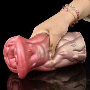 Alien Male Masturbation Device Silicone Pocket Pussy Penis Exercise Masturbator For Men