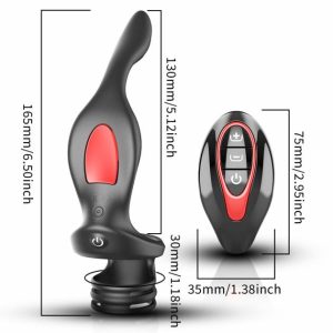 Flying Bird Vibrators Cock Ring Posterior Anal Plug Lock Ring Wear Massager For Men Couples Remote Control Cock Ring