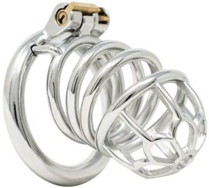 H105 Male Chastity Device With Dildo Ring Chastity Devices