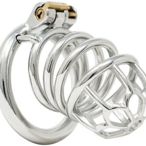 H105 Male Chastity Device With Dildo Ring Chastity Devices