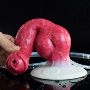 Large Dog Knot Ejacultion Dildo For Women