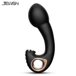 Prostatic Orgasm Inflatable Vibrator With Electric Shock For Men