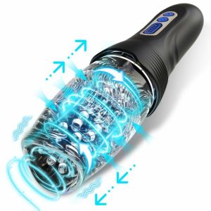 Warrior Arthur Telescopic Rotating Vibrating Cup For Men