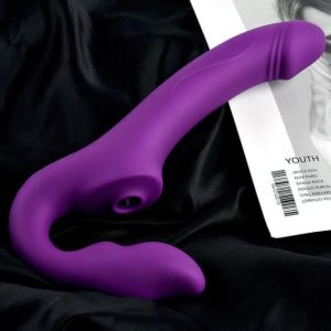 Cancri Silicone Vibrating Strapless Dildo For Women