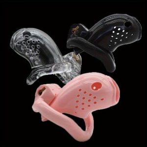 Frrk-58 Bdsm Chastity Cage Male Cock Lock With 4 Penis Ring Chastity Devices