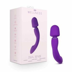 Blush-Dual Sense 10 Function Massage Wand With Rumbletech For Women